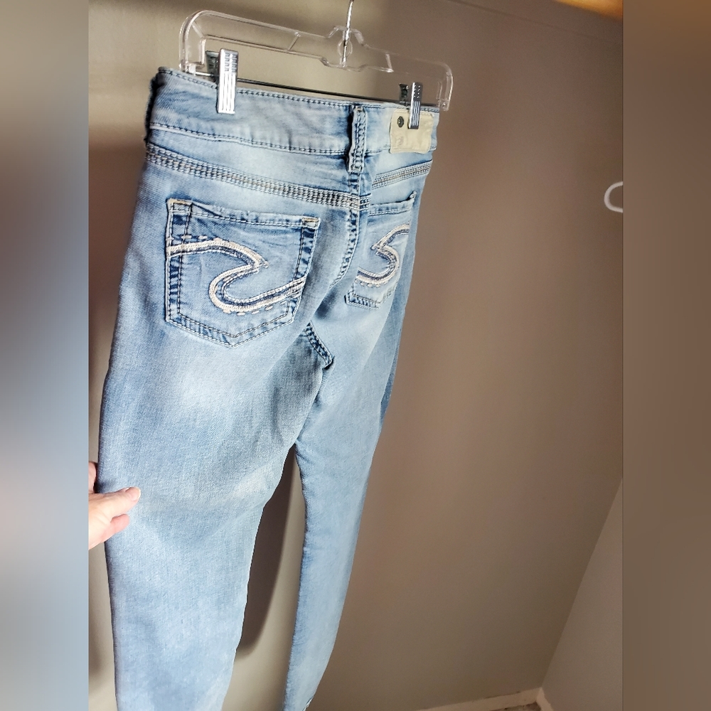 Silver jeans size 29 length 33 skinny